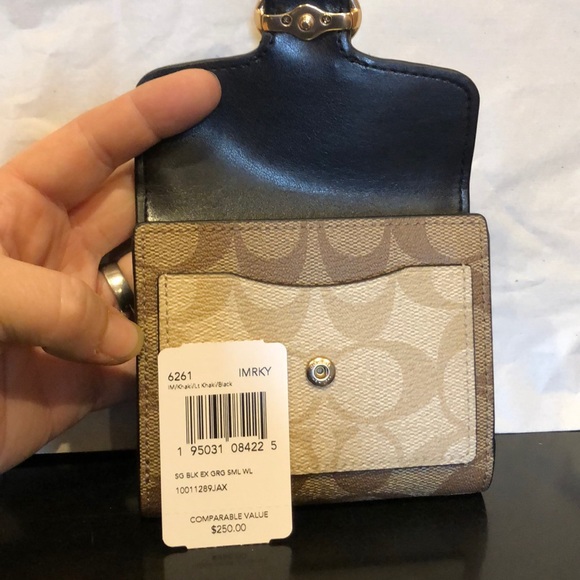 Coach signature small wallet. 6261 IMRKY - Picture 5 of 5